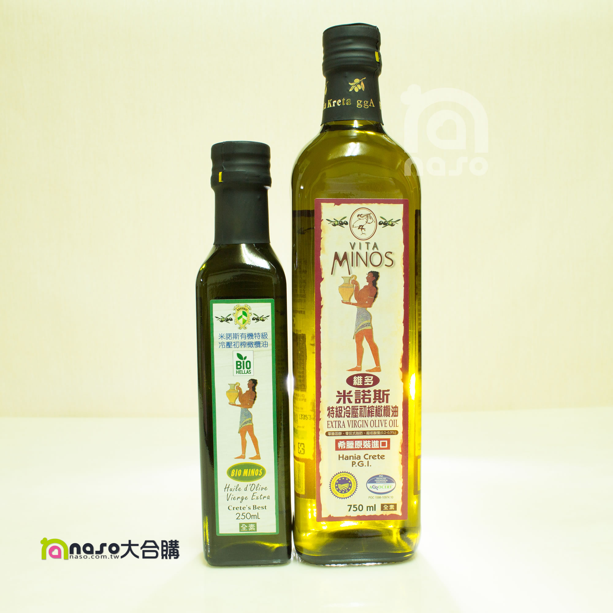 希臘原裝進口-米諾斯MINOS® 有機特級冷壓/特級冷壓 初榨橄欖油